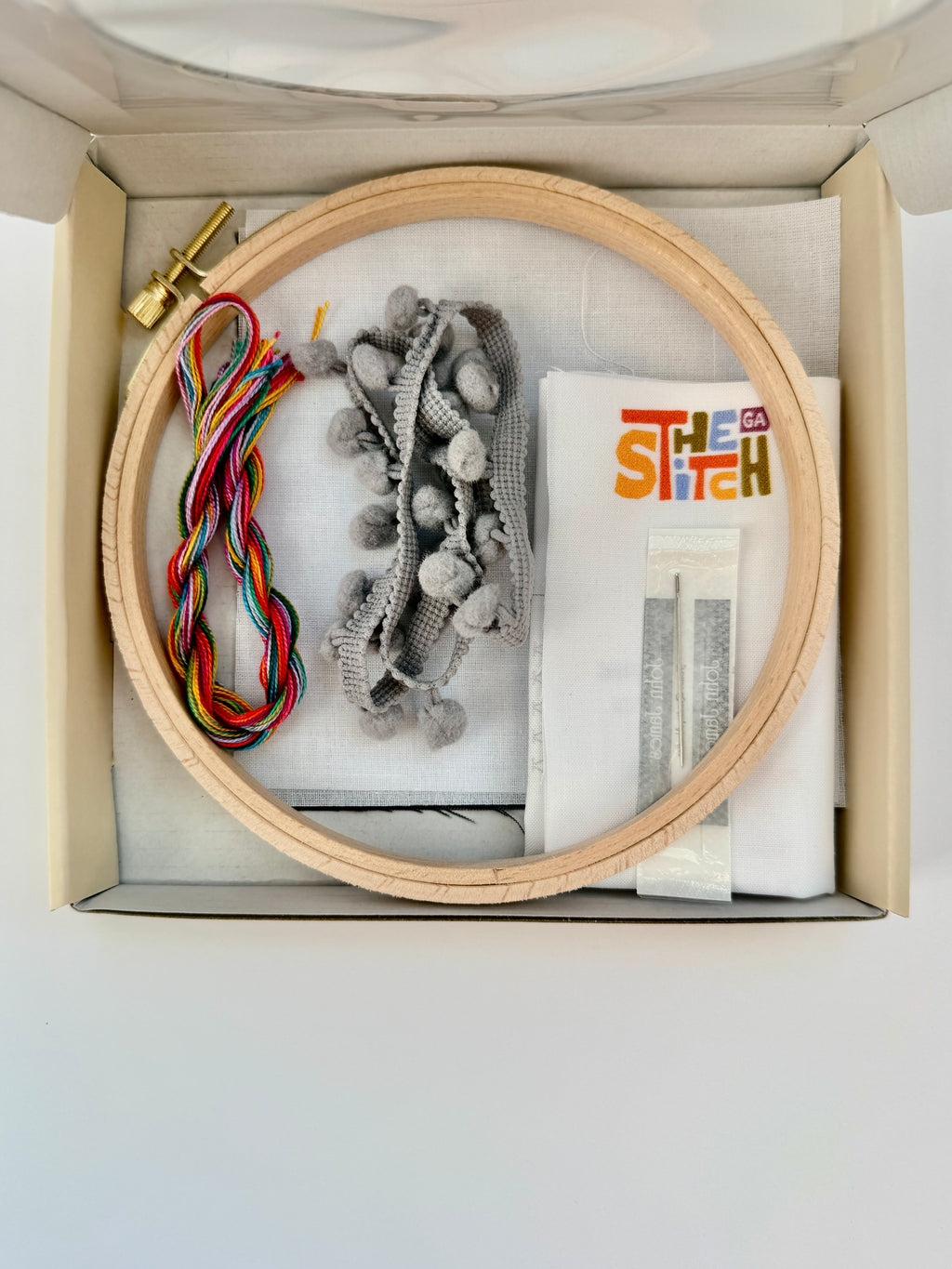 DIY Prick Embroidered Pincushion Kit