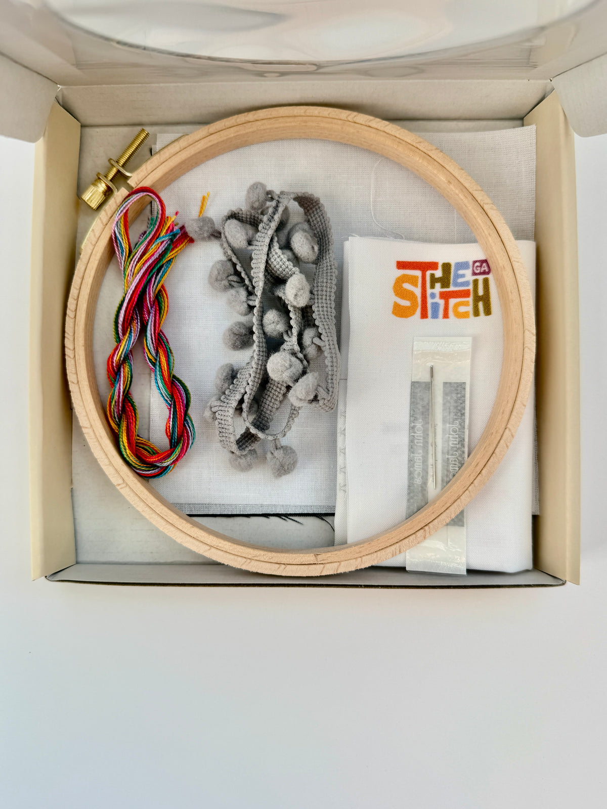 DIY Prick Embroidered Pincushion Kit