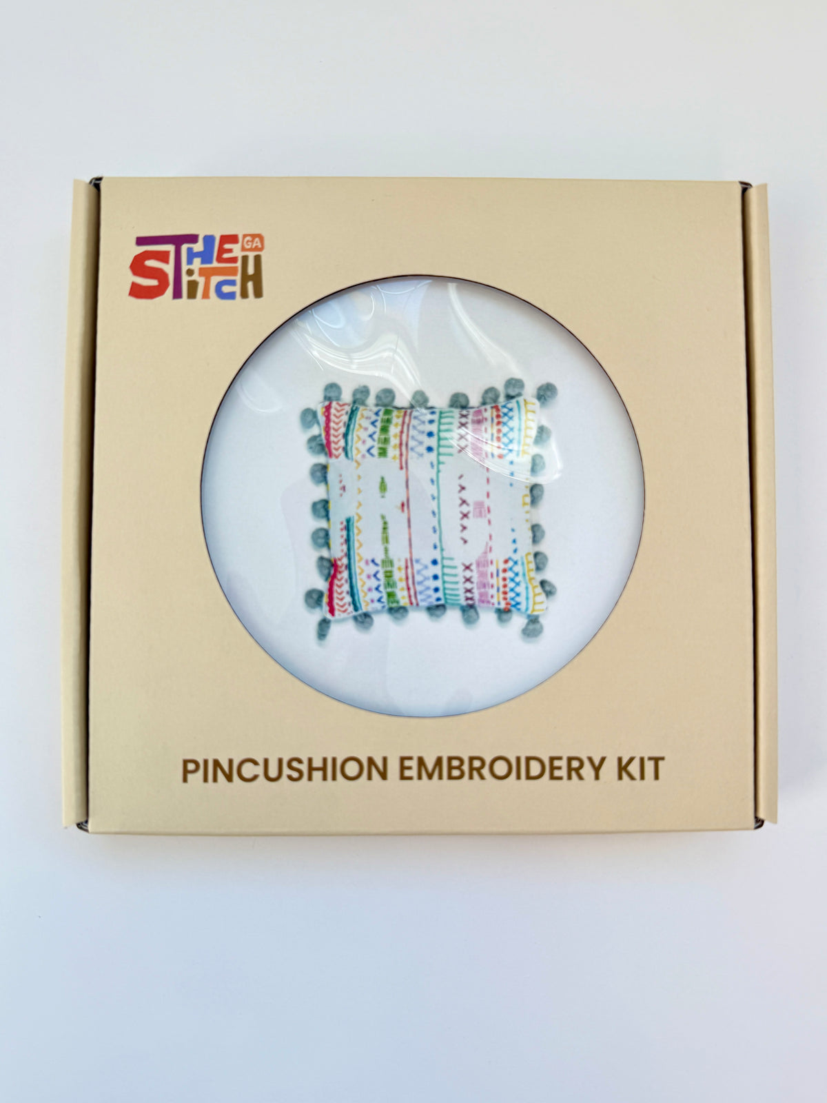 DIY Prick Embroidered Pincushion Kit