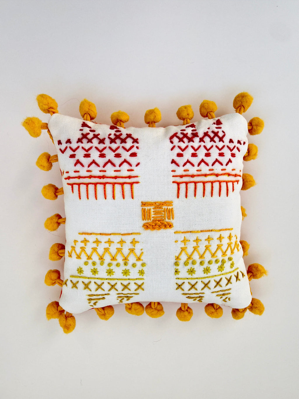 DIY Bearclaw Embroidered Pincushion Kit