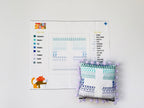 DIY Plus Embroidered Pincushion Kit