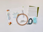 DIY Sawtooth Embroidered Pincushion Kit