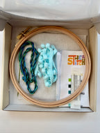DIY Sawtooth Embroidered Pincushion Kit