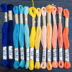 COSMO Embroidery Set Summer Breeze - 12 Skeins
