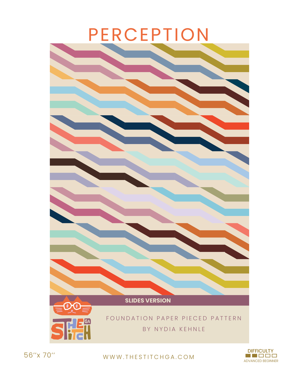 Perception Slide Quilt Pattern PDF