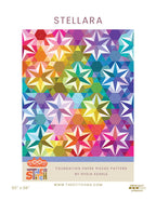 Stellara foundation paper pieced quilt pattern by Nydia Kehnle