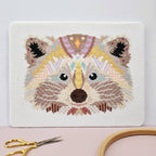 Mandala Raccoon cross stitch chart by Meloca Designs