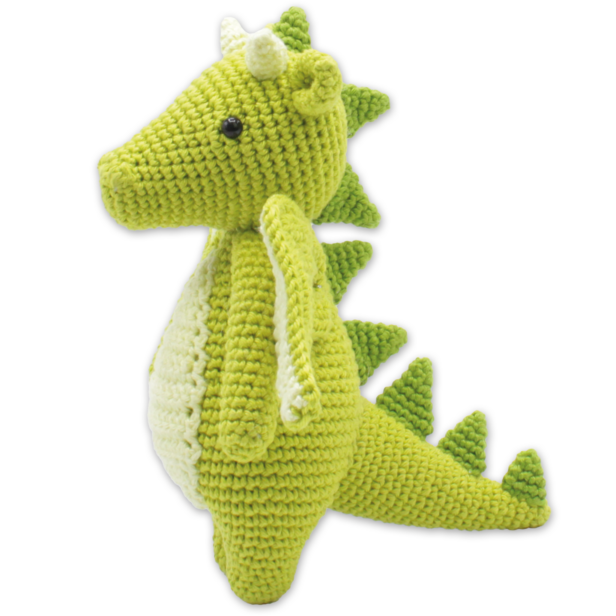 Doris dragon amigurumi crochet kit from The Stitch