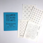 Set #1 Blue in its compostable sleeve with printed instructions