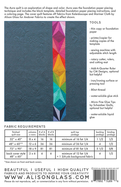 Aura Quilt Pattern