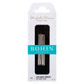 Bohin long appliqué needles size 10, a pack of 15 made in France