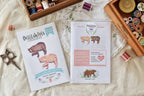 Felt Bear Ornament Sewing Pattern by DelilahIris