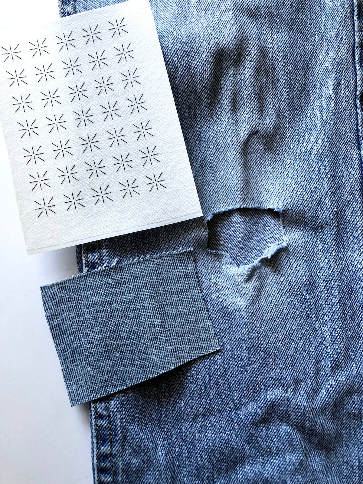 The four patterns in Set #1: Stars, Japanese Seven Treasures, Lattice and Circle Collage