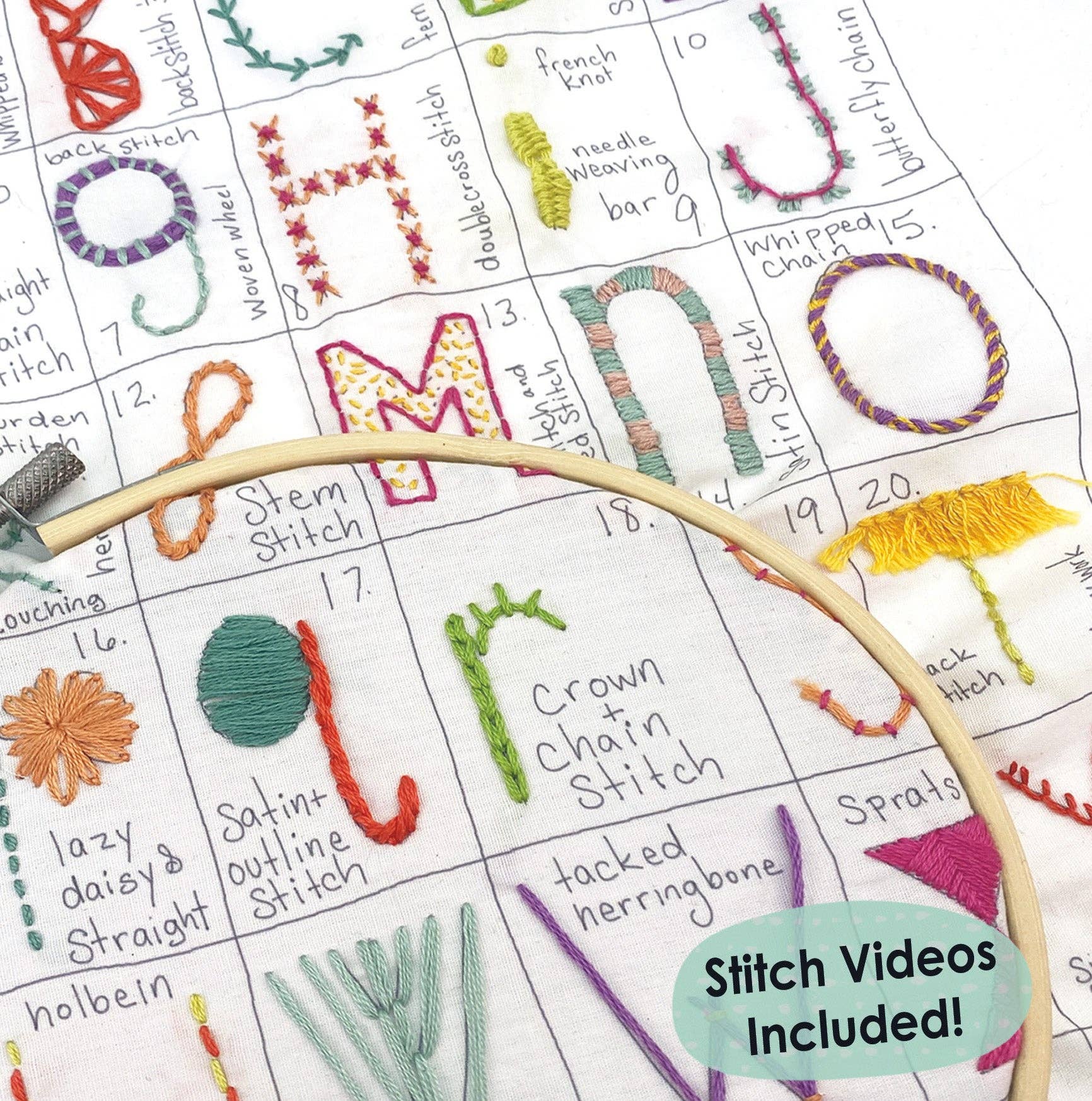 Letters of the Alphabet 30 Day Sampler by Jennifer Heynen