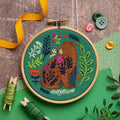Folk Bear Mini Embroidery Kit by Hawthorn Handmade