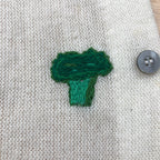Wrenbird Arts embroidery transfers are printed on water-soluble stickers