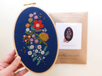 Forget-Me-Knots cross stitch kit by Junebug and Darlin, view 4