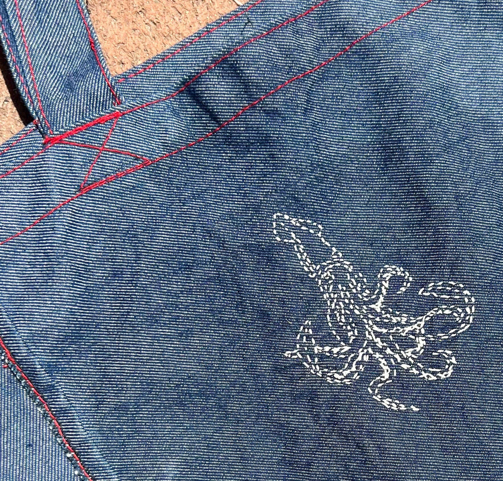 Nauticals four design transfer pack by Approved Textiles for hand stitched textile repair