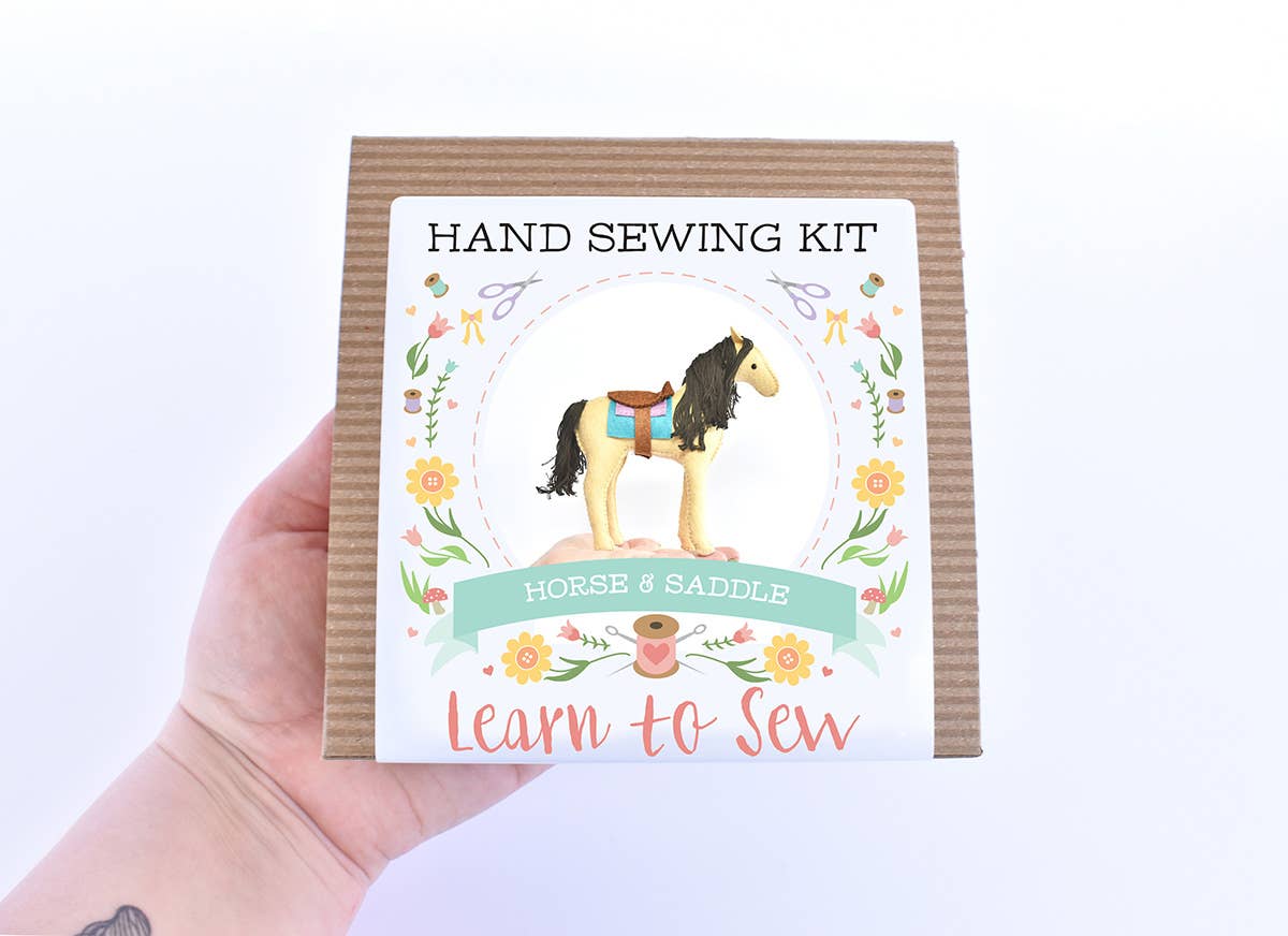 Felt Horse Sewing Kit by DelilahIris