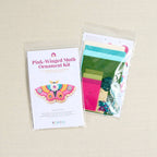 Blue Moth Felt Ornament Kit from The Stitch