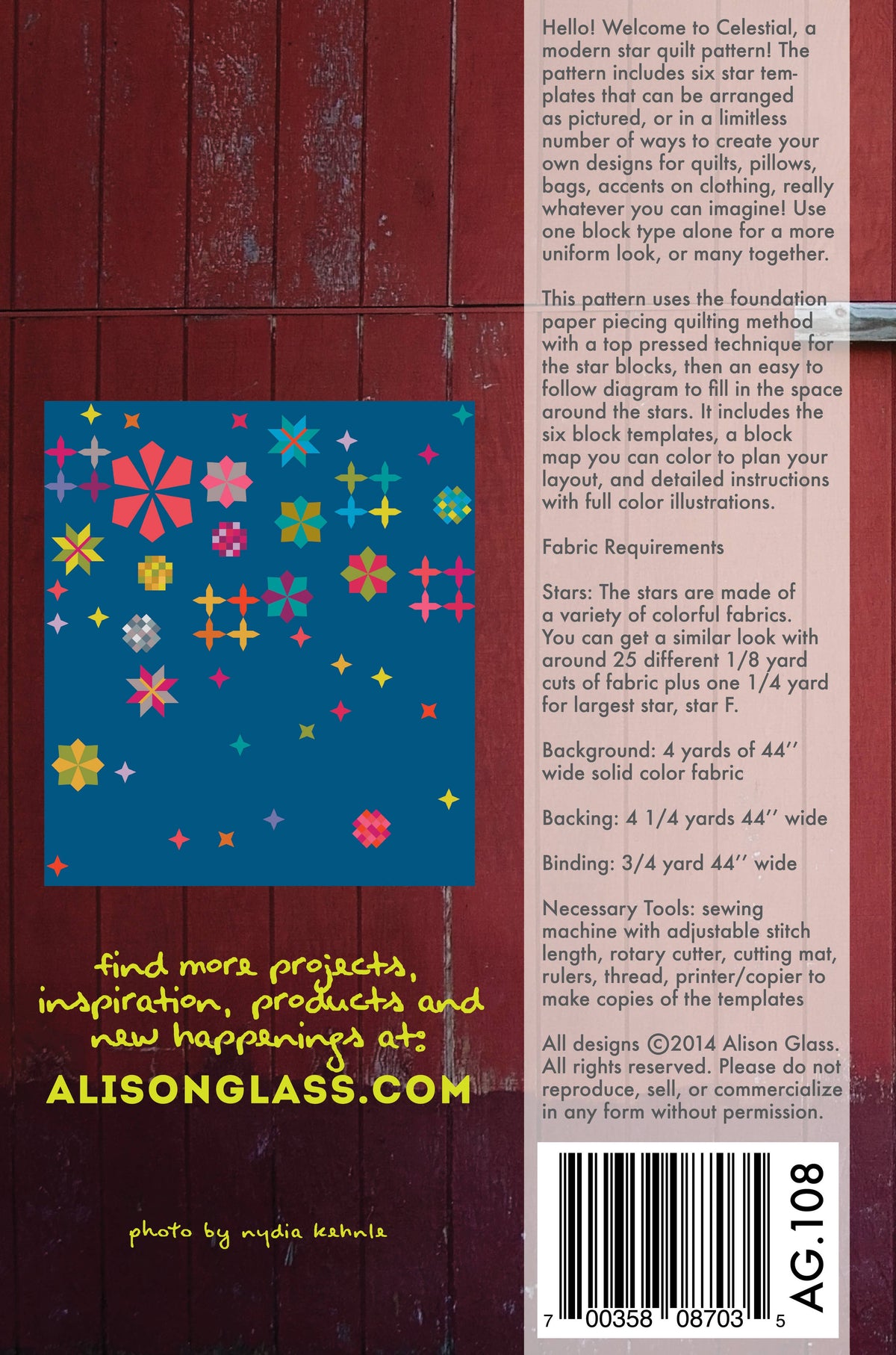 Celestial Quilt Pattern