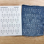 Wrenbird Arts mending transfers need no tracing paper, pencils or iron