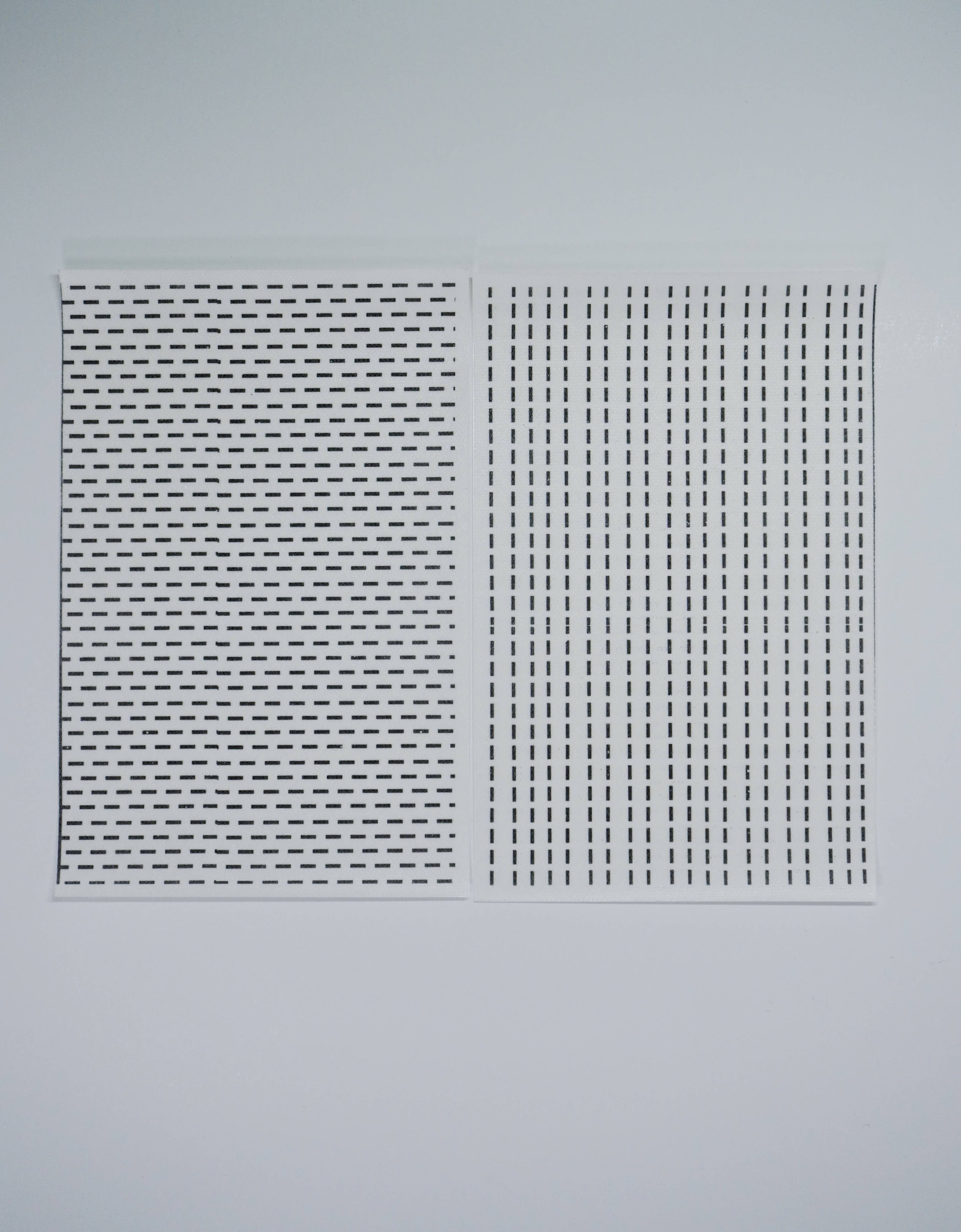 Socorro Society Visible Mending Lined Half Sheet Stick n' Stitch Patterns
